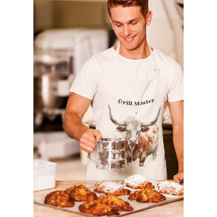 Longhorn Legacy, custom   Apron