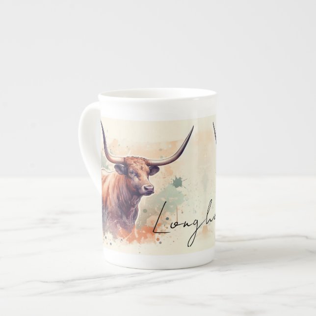 Longhorn Love Speciality Mug (Front Left)