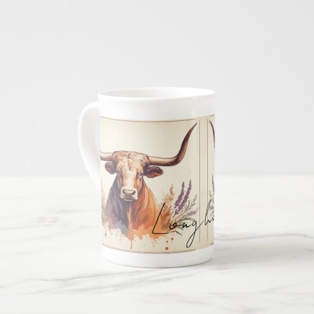 Longhorn Love Speciality Mug (Front Left)
