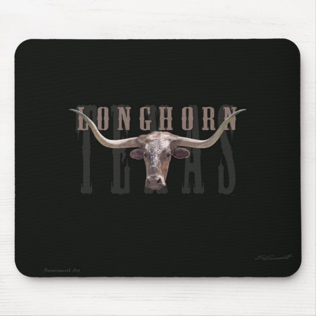 Longhorn Mousepad (Front)
