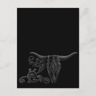 'Longhorn Scroll' Invitation