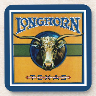 Longhorn Texas Coaster