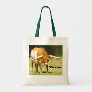 Longhorn Texas Pride Tote Bag