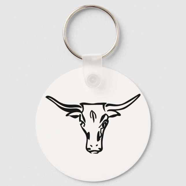 Longhorns Key Ring (Front)