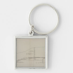 Longitudinal Section of the South Ore Channel Key Ring