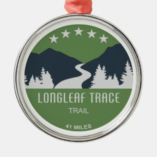 Longleaf Trace Trail Metal Ornament