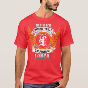 Longo Name Shirt Never Underestimate The Power Of