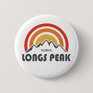 Longs Peak 6 Cm Round Badge