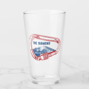 Longs Peak Diamond Rock Climbing Carabiner Glass