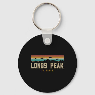 Longs Peak Mountains Colorado Hiking Outdoors Mini Key Ring