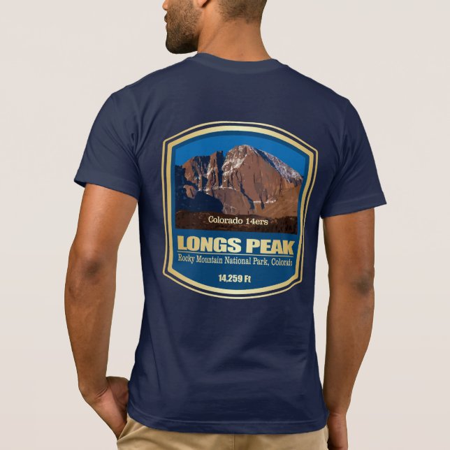 Longs Peak (PF) T-Shirt (Back)