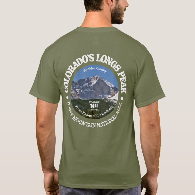 Longs Peak T-Shirt (Back)