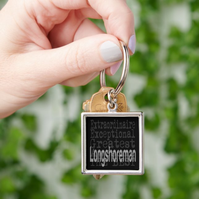 Longshoreman Extraordinaire Key Ring (Hand)