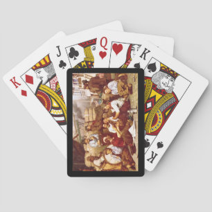 Longshoremen's Noon', John_Groups and Figures Playing Cards