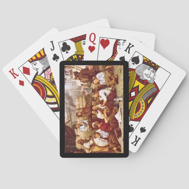Longshoremen's Noon', John_Groups and Figures Playing Cards (Back)
