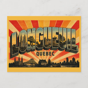 Longueuil Quebec South Shore Postcard