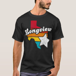 Longview Texas Vintage Distressed Souvenir 2 T-Shirt