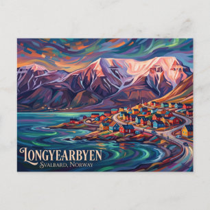 Longyearbyen, Svalbard Norway Postcard