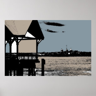 Lonsdale Quay's Waterfront Poster