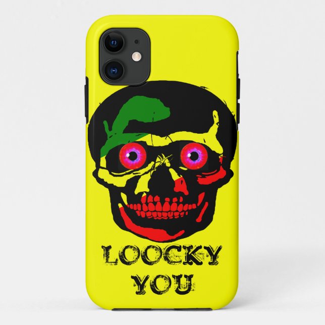 LOOCKY AFRO Case-Mate iPhone CASE (Back)