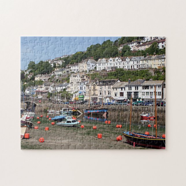 Looe, Cornwall, England, United Kingdom Jigsaw Puzzle (Horizontal)