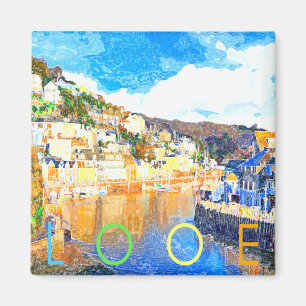 Looe - Cornwall UK Magnet