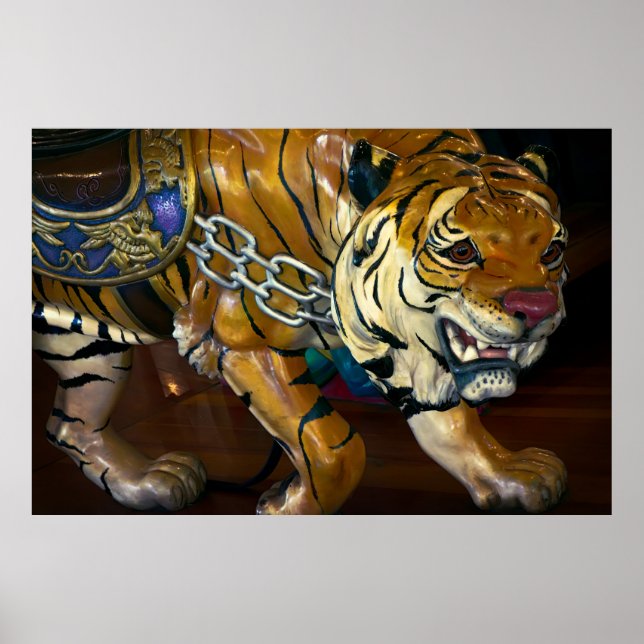 LOOFF CAROUSEL TIGER  1909 POSTER (Front)