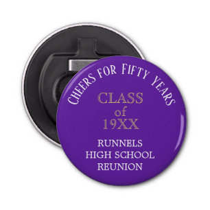Look! 50th Class Reunion party Bottle Opener