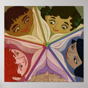 Look At Books Poster