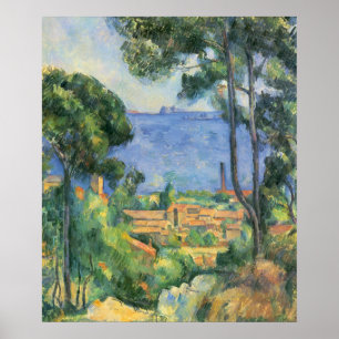 Look at L'Estaque and the Chateaux d'If Poster