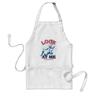 Look At Me Cat In The Hat Standard Apron