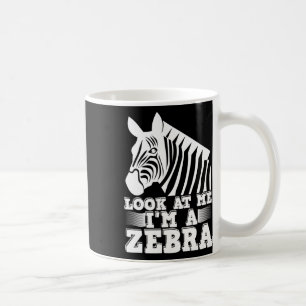 Look At Me I’m A Zebra Funny Halloween Costume Ani Coffee Mug