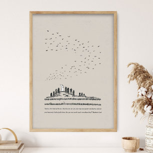 Look at the Birds, DIGITAL PRINT!, Matthew 6:26 Poster