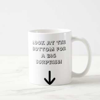 Look at the bottom for a big surprise! coffee mug