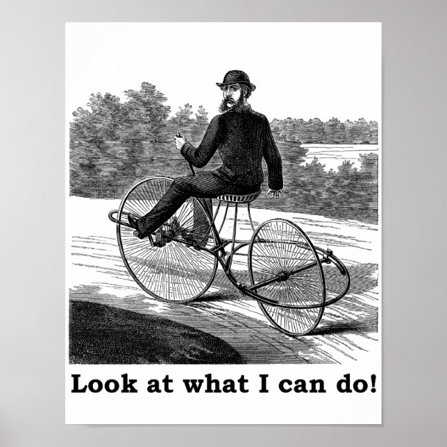 Look at what I can do! Poster (Front)