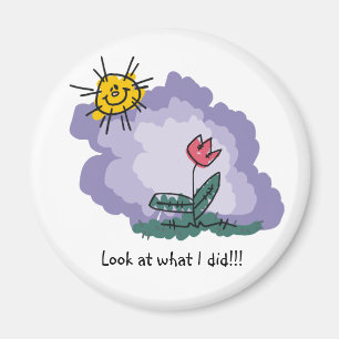 Look At What I Did Magnet