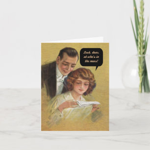 Look at who's in the news-Congratulations Card