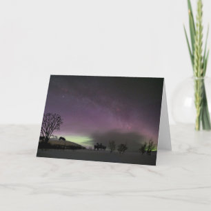 :"Look back." Border Collie Photo Card