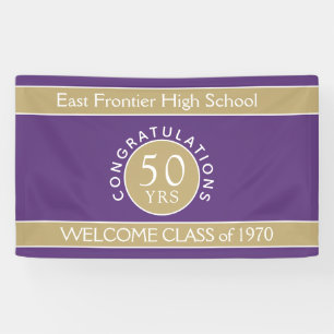 Look! CUSTOM 50 yr reunion banner