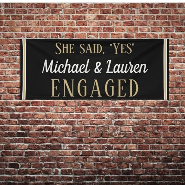 Look! Custom 6' Engagement banner (Creator Uploaded)