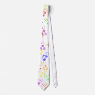 Look, Daddy, I made you a tie! Tie
