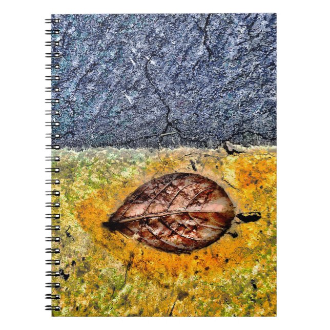 Look for me under your bootsoles Spiral Notebook (Front)