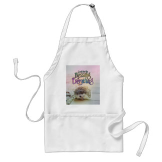 Look For The Blessing Hedgehog Motivational Quote Standard Apron