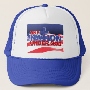 Look! God and Country Trucker Hat