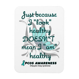 "Look" healthy/Butterfly...PCOS Magnet