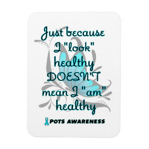 "Look" healthy/Butterfly...POTS Magnet