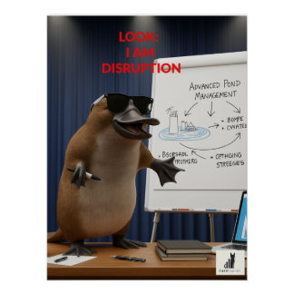 Look, I Am Disruption Poster