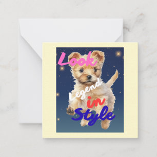 Look,Legend In Style  Card