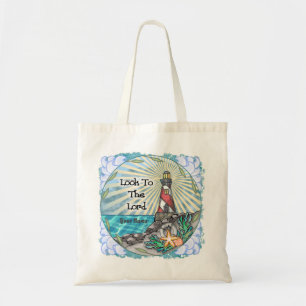 Look Lighthouse Christian Tote Bag