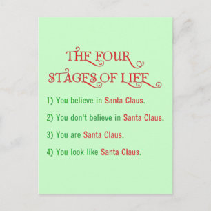 Look Like Santa Postcard
